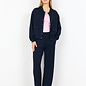 Ladies Navy Button Jacket