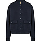 Ladies Navy Button Jacket