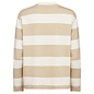 Ladies Sweater Sand Combi Striped