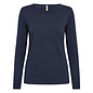 Ladies Tshirt Longsleeve Navy/Windsurfer