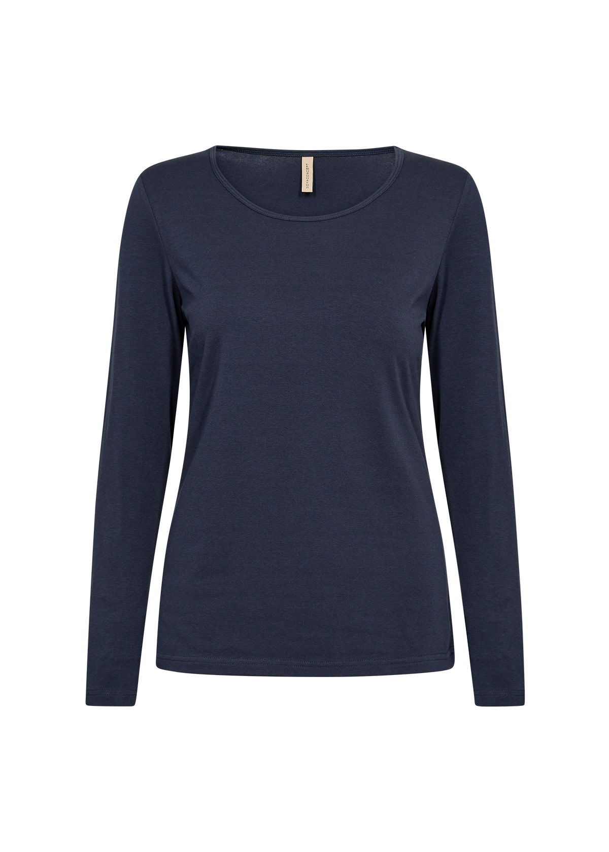 Ladies Tshirt Longsleeve Navy/Windsurfer