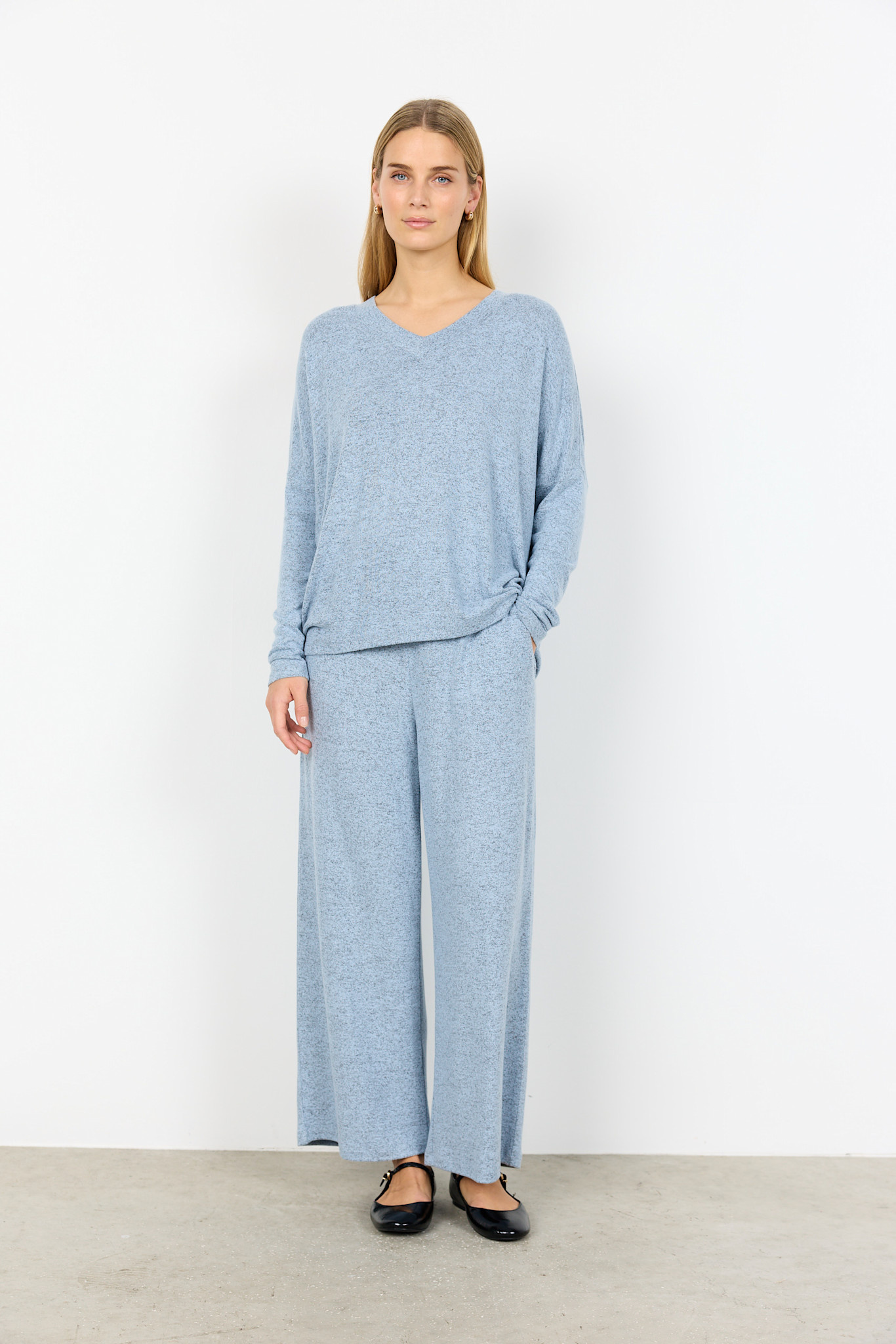 Windsurfer Melange Knitted Longsleeve