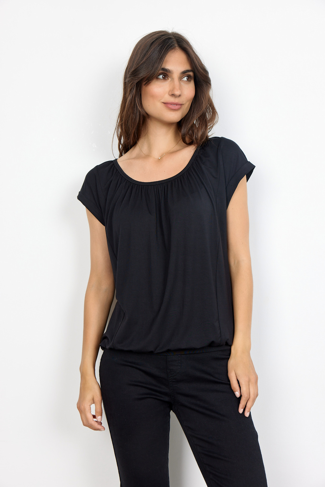 Tshirt Shortsleeve Puff Black