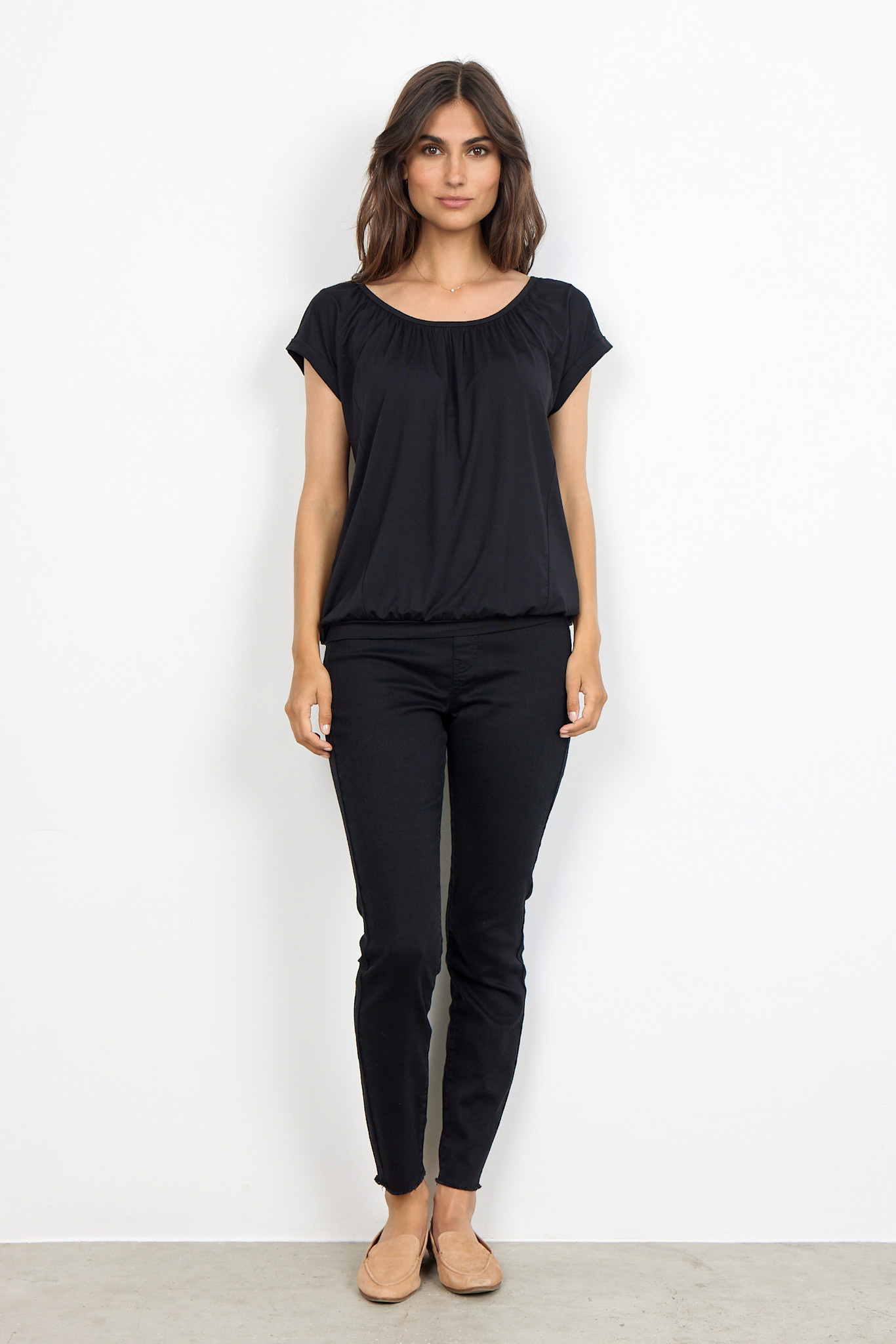 Tshirt Shortsleeve Puff Black