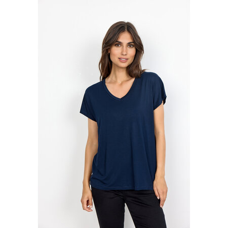 Tshirt Shortsleeve Navy V-Neck