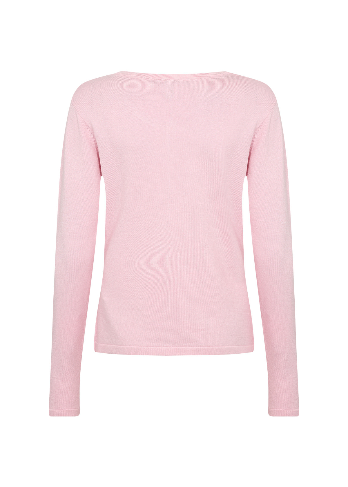 Rose Melange Knitted Cardigan