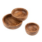 Acacia Mini Bowls S/3