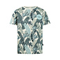 Leaf Pattern Tshirt Offwhite