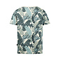 Leaf Pattern Tshirt Offwhite