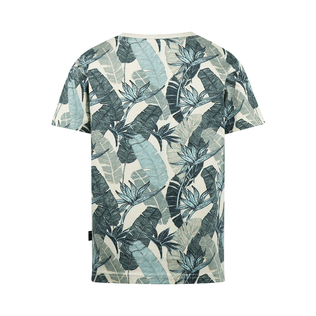 Leaf Pattern Tshirt Offwhite