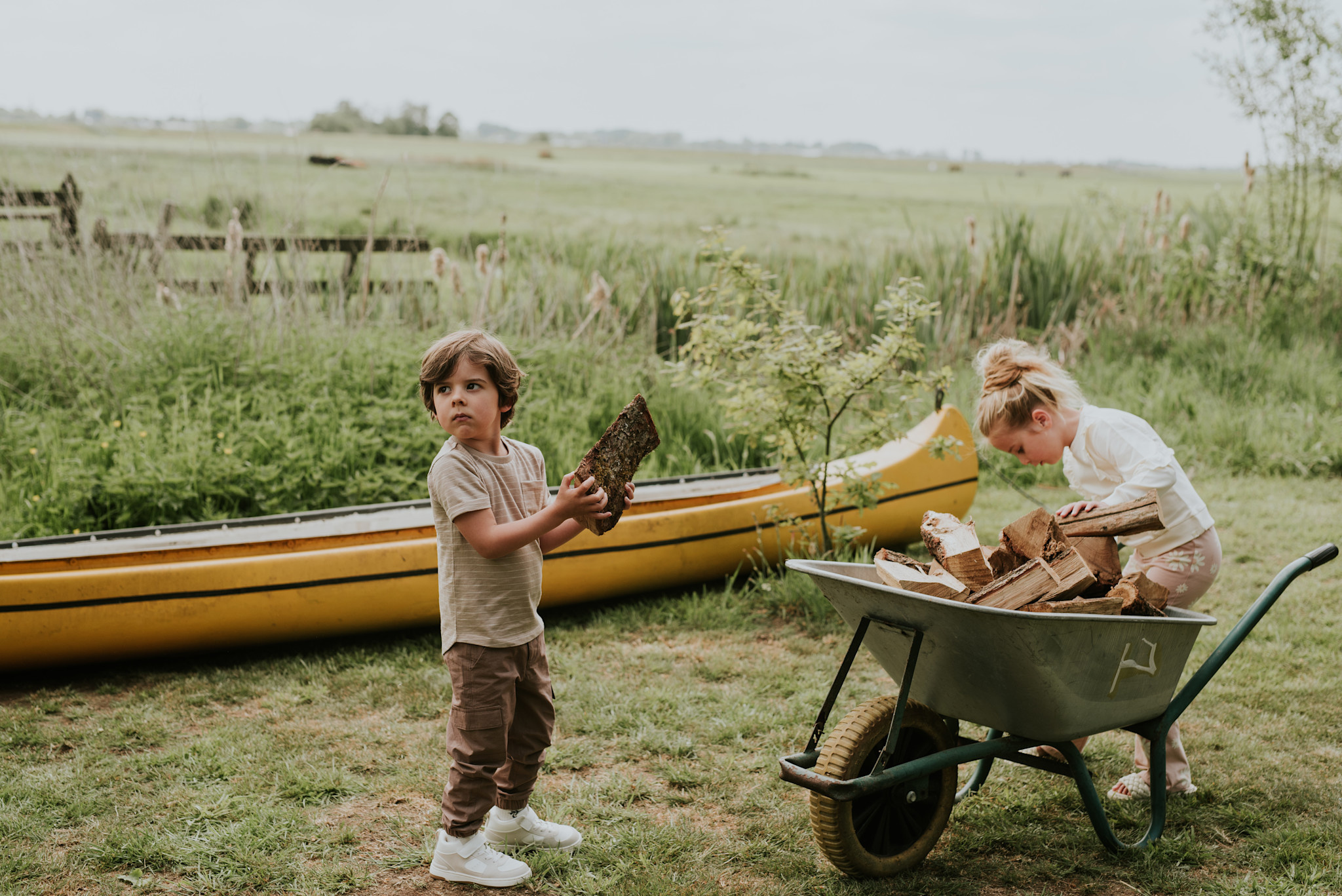 Tshirt Long Back Sand