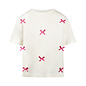 Offwhite Tshirt Loose Fit Bows