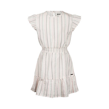 Offwhite Dress Striped