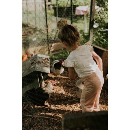 Offwhite Tshirt Ruffled Short Sleeve