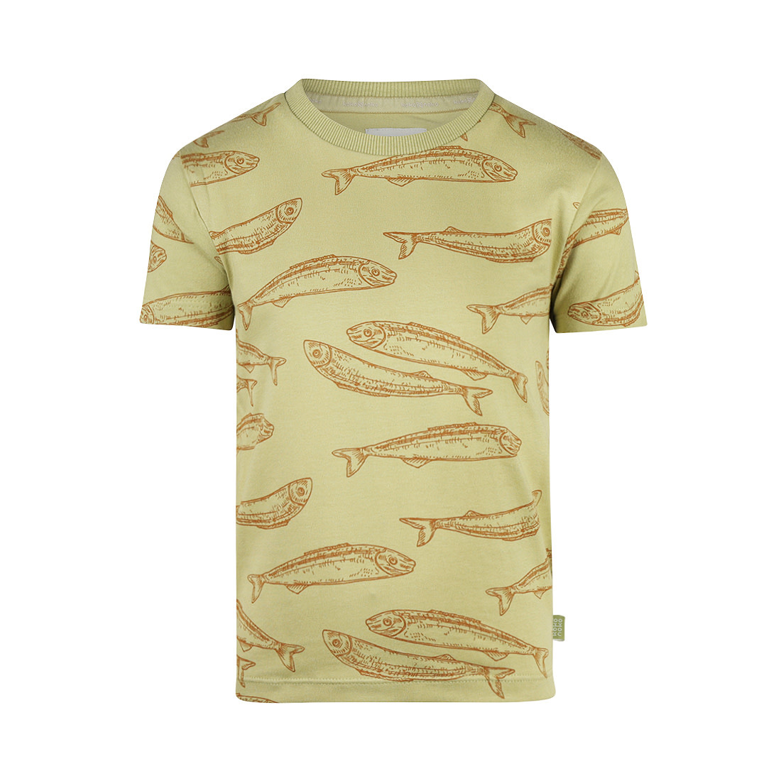 Faded Green Tshirt Fish