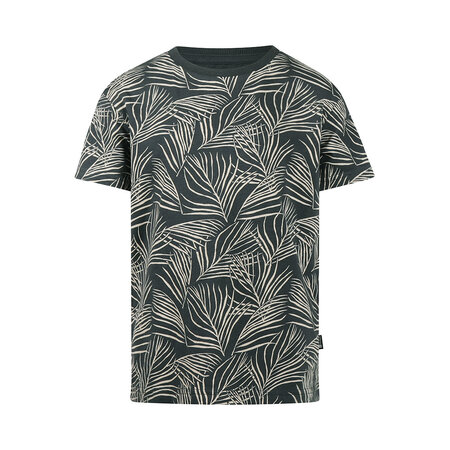 Anthracite Tshirt Leaves