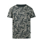 Anthracite Tshirt Leaves
