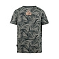 Anthracite Tshirt Leaves