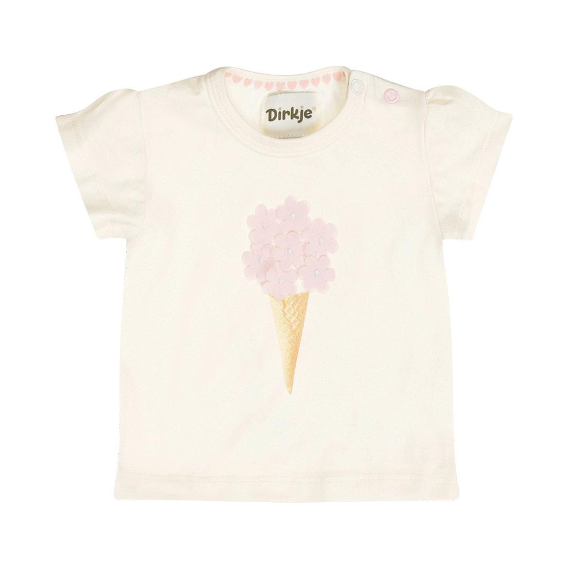 Tshirt Offwhite Icecream