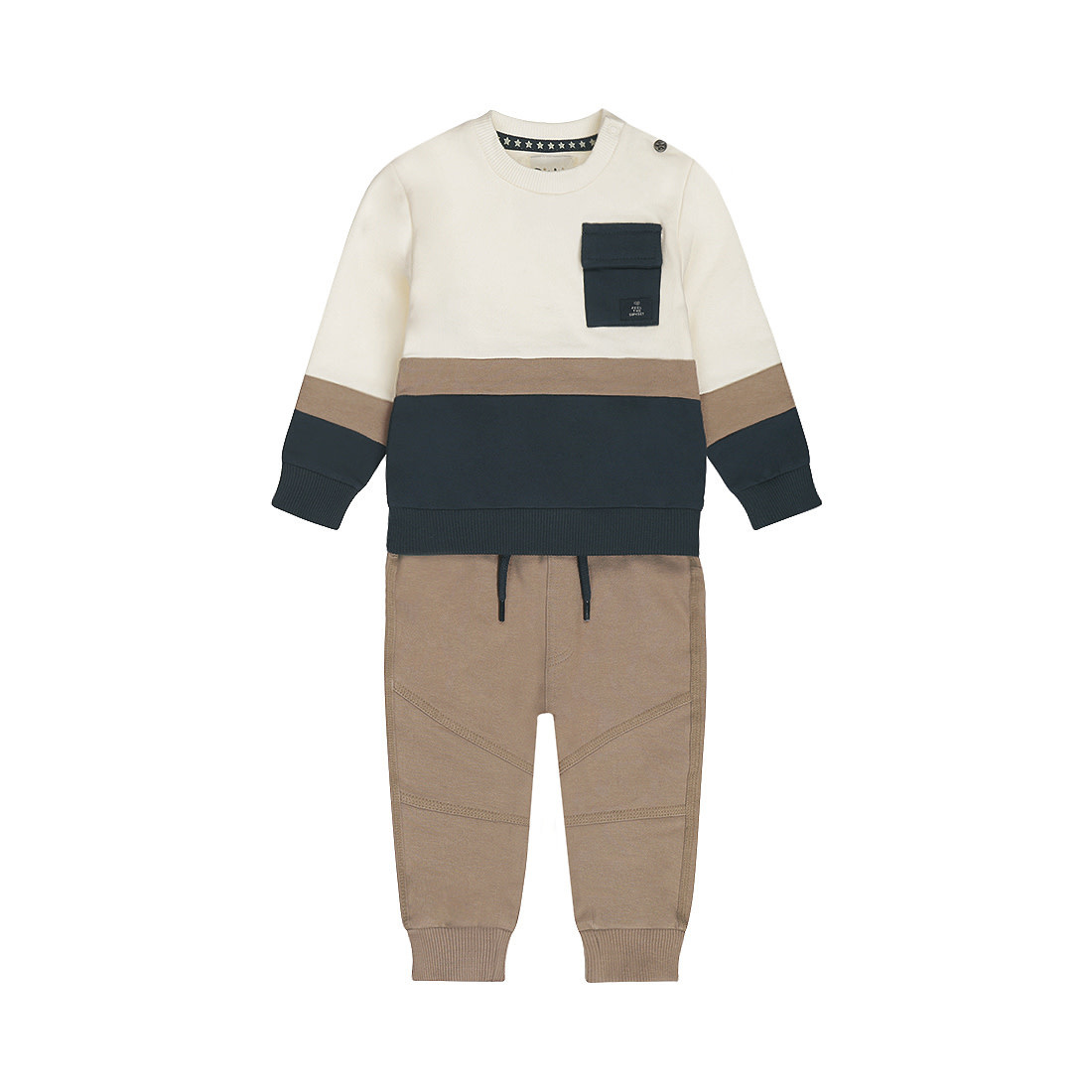 2 pc Set Sweater Jogging trousers Multi Colour