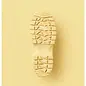 Buttermilk Yellow Chunky Sole Kids Shortie Welly