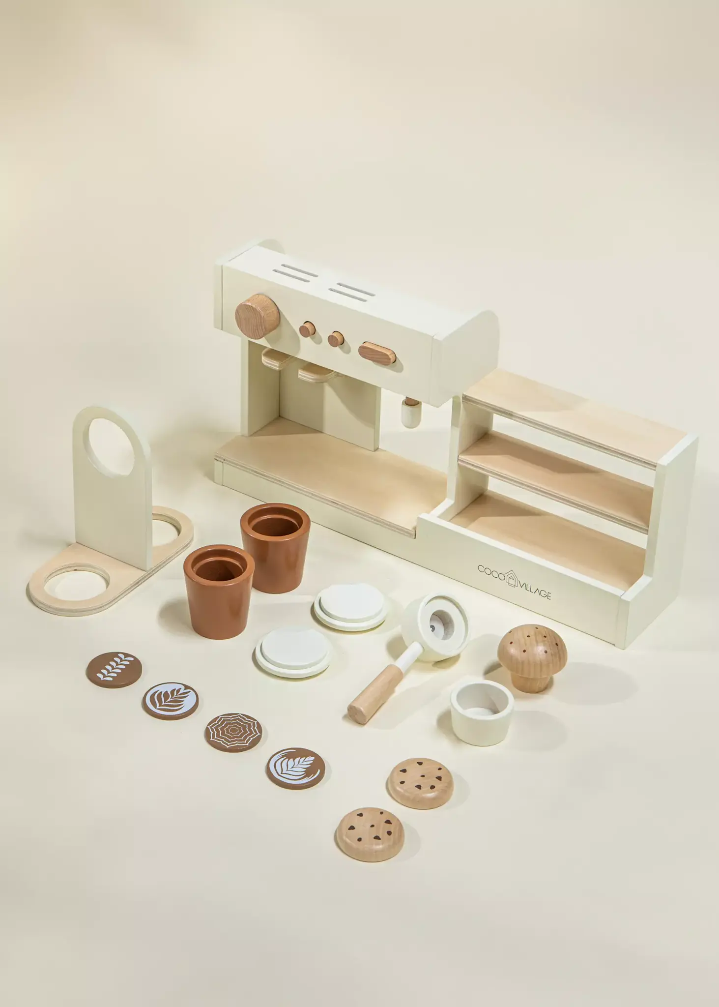 Wooden Coffeeshop Playset