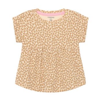 Dress Sand Flowers Brown