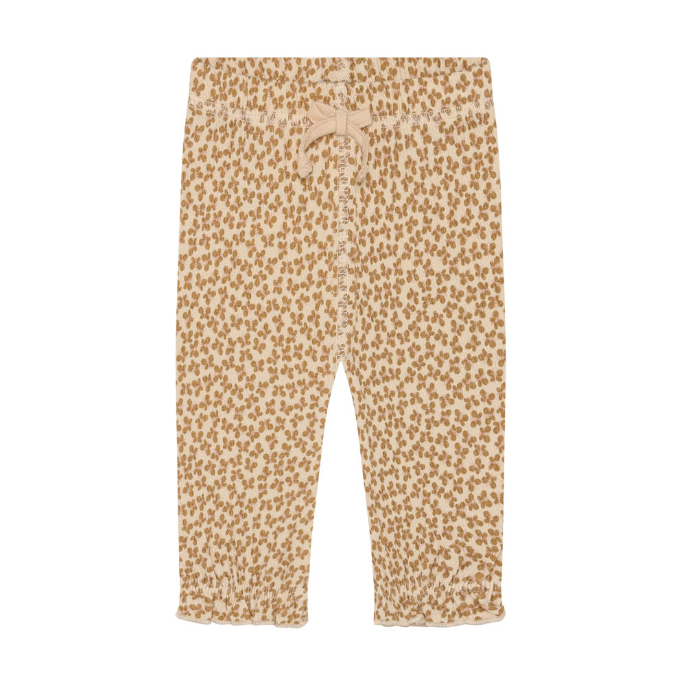 Legging Long Brown Flowers