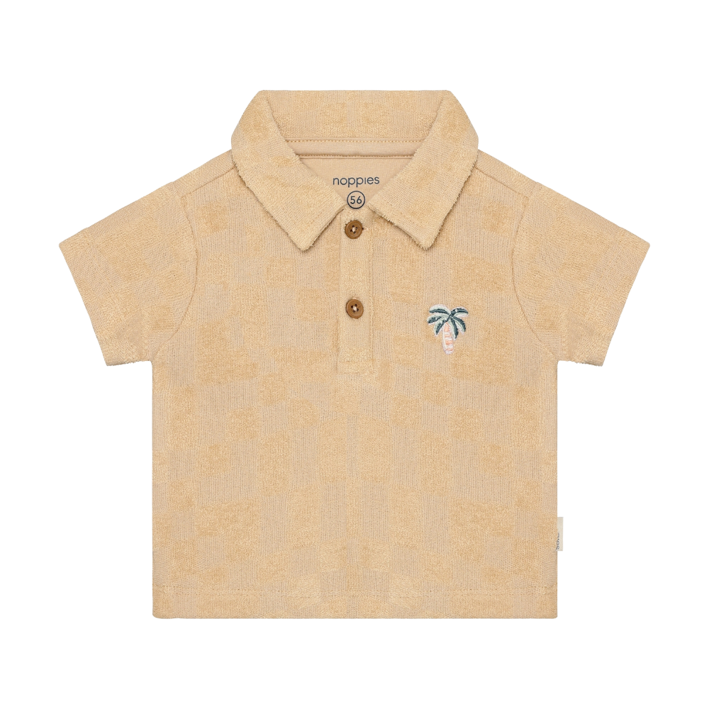Polo Sand Checkerd Palmtree
