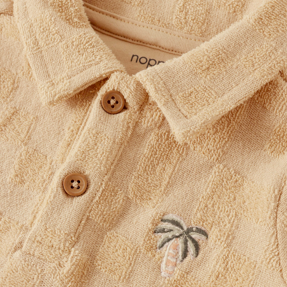 Polo Sand Checkerd Palmtree