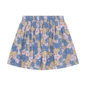 Skirt Midi Blue Flowers