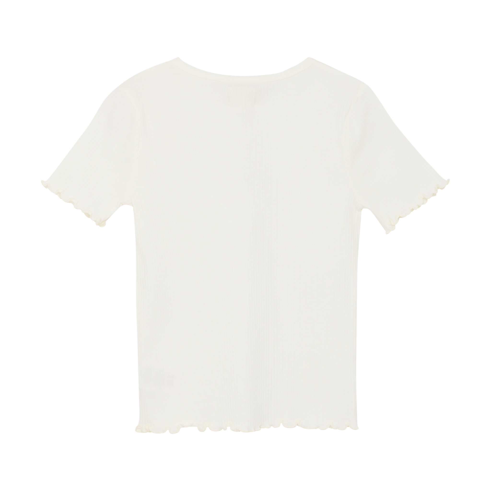 Tshirt Modal Rib White