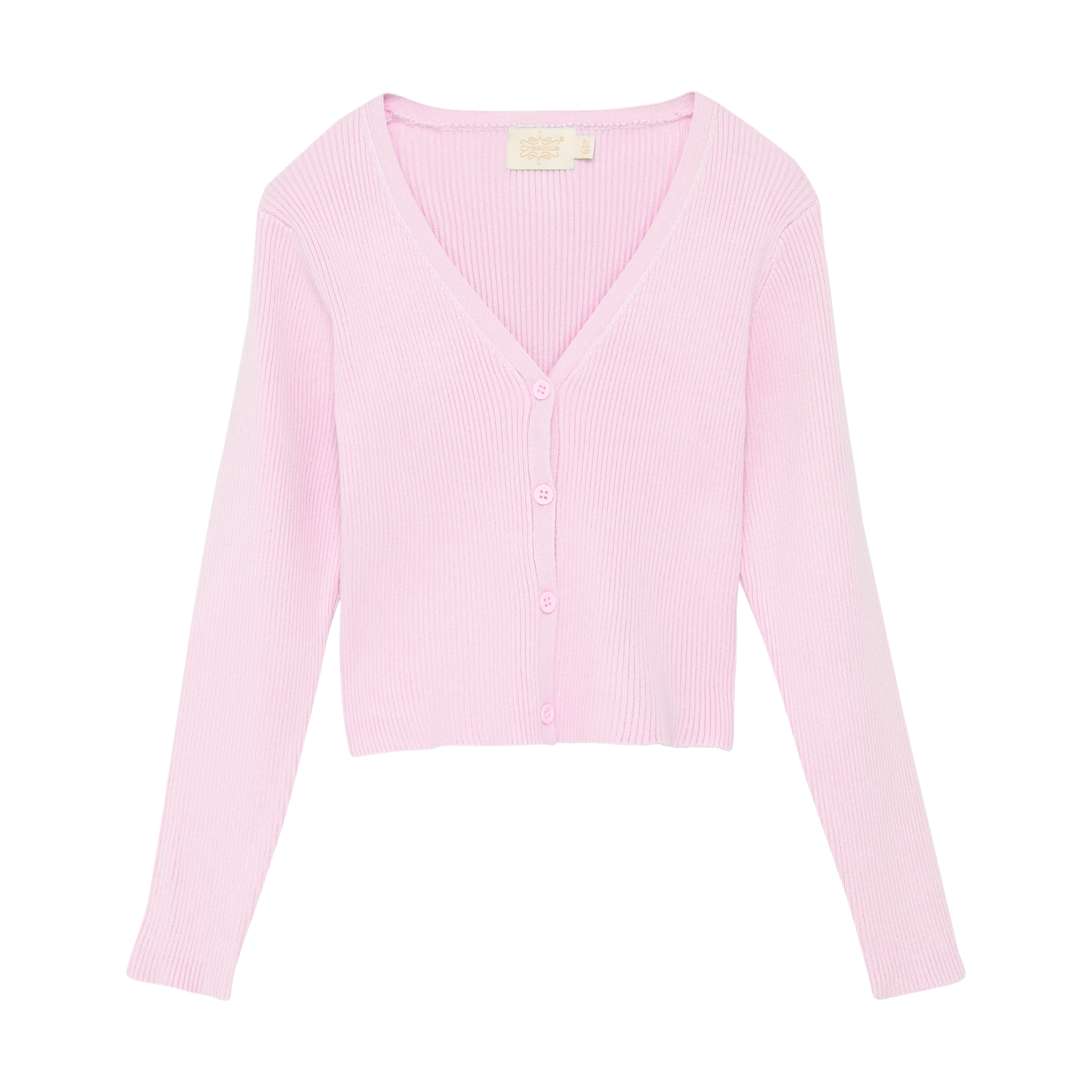 Cardigan Rib Pink/Blue