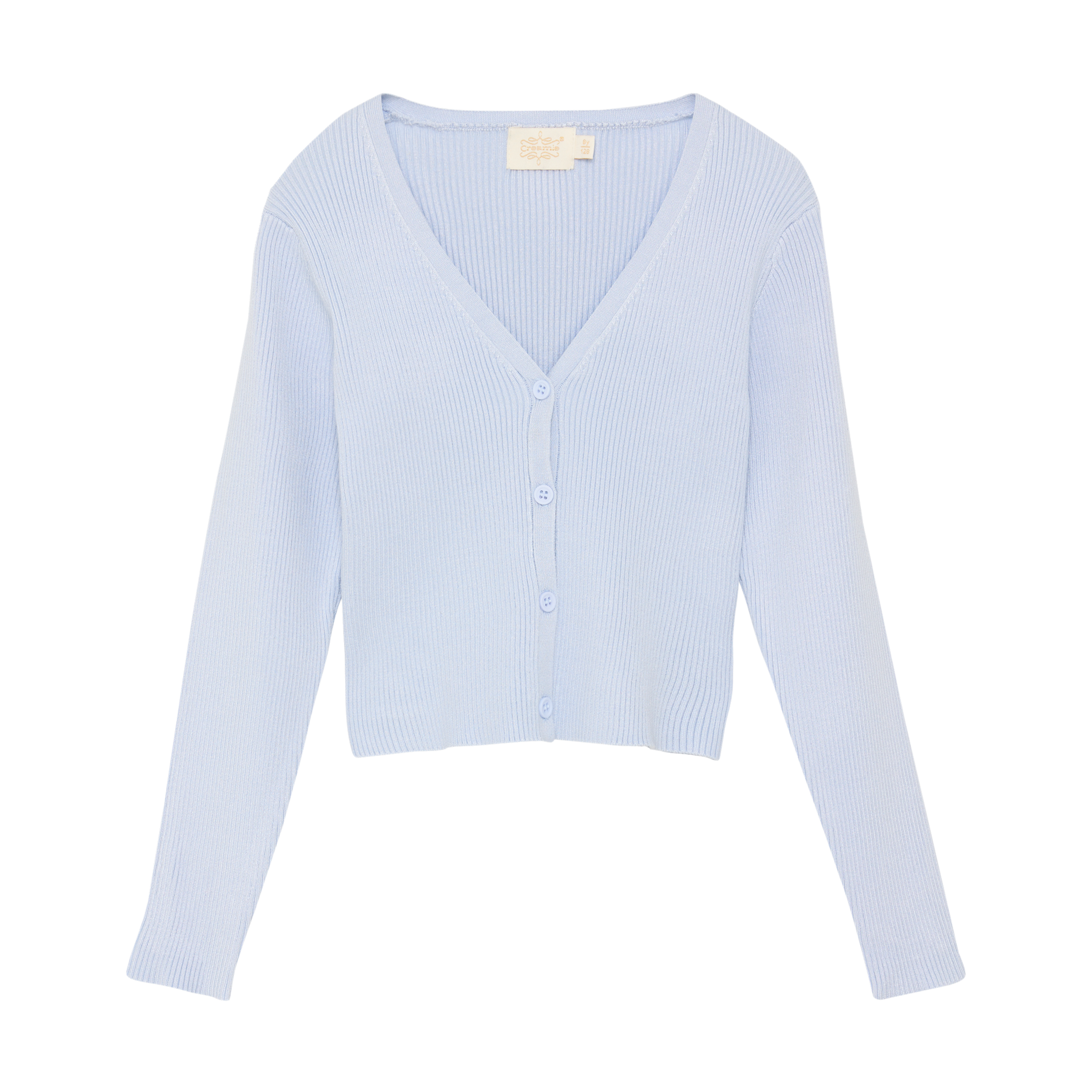 Cardigan Rib Pink/Blue