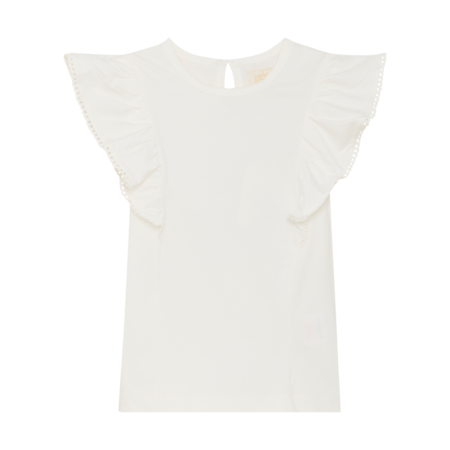 Top Flounce Blue/White