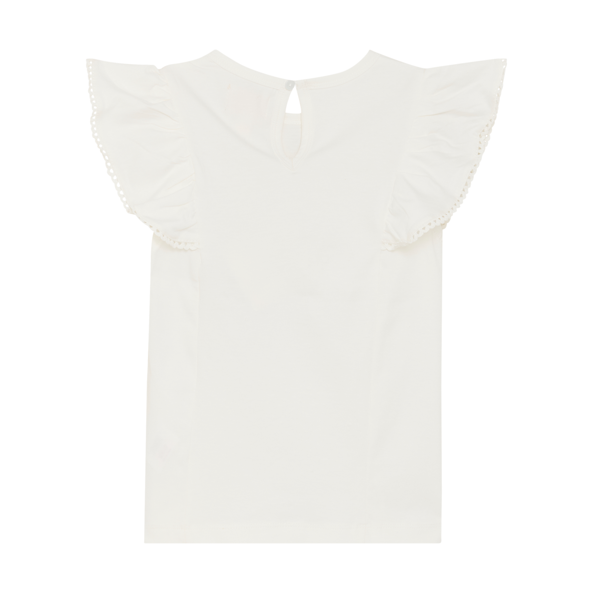 Top Flounce Blue/White