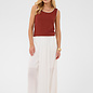 CRRibba Top White/Burgundy