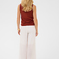 CRRibba Top White/Burgundy