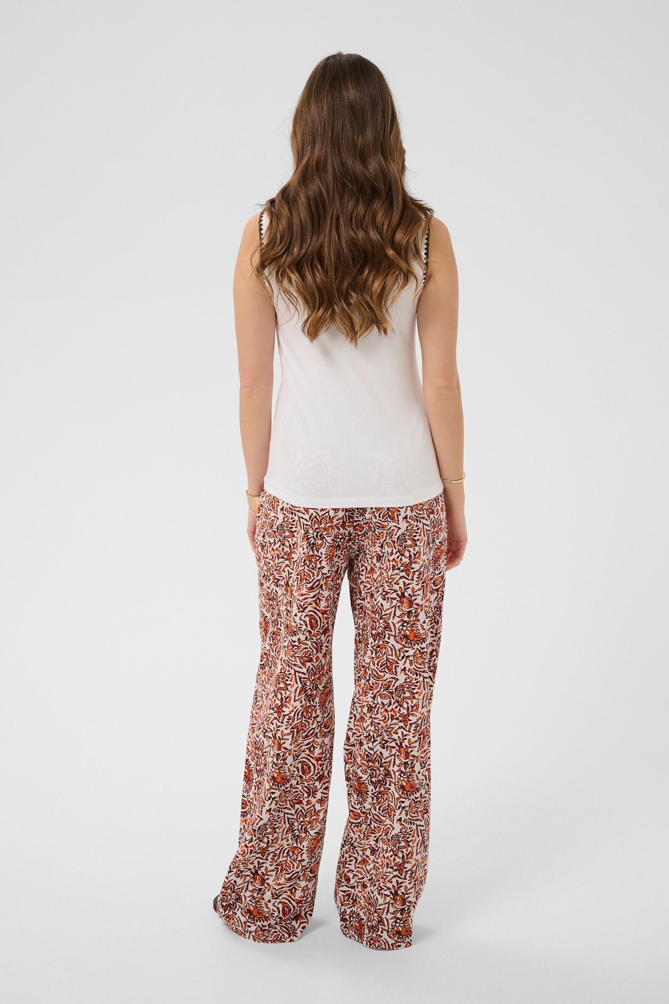 CRRibba Top White/Burgundy