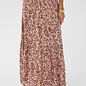 CRTiah Skirt Orange Flowered