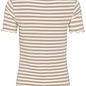 CRRibba stripe Tshirt Apricot/Orange