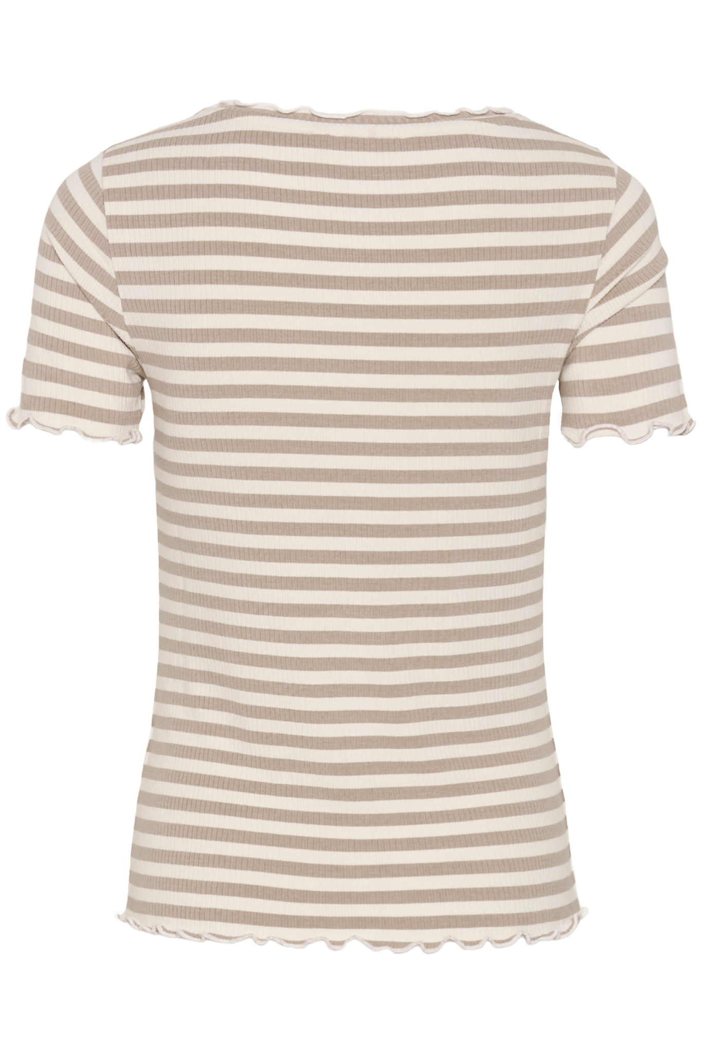 CRRibba stripe Tshirt Apricot/Orange