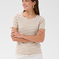 CRRibba stripe Tshirt Apricot/Orange