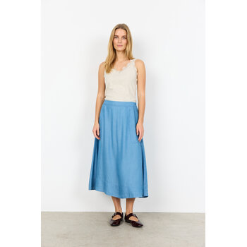 Medium Blue Denim Skirt