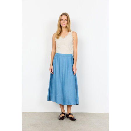 Medium Blue Denim Skirt