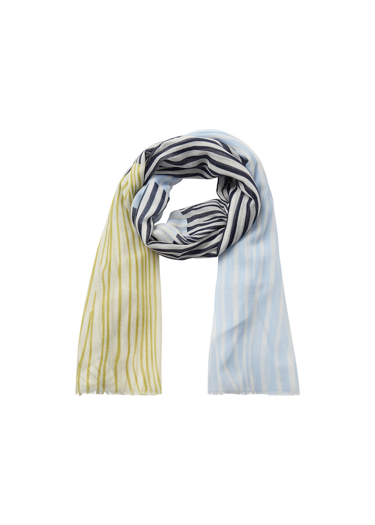 Ladies Woven Scarf Windsurfer Combi Striped