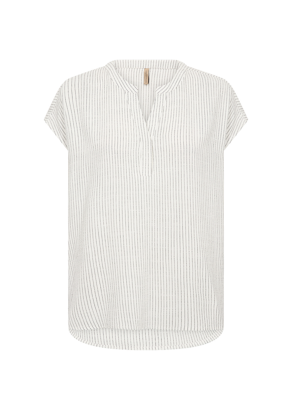 Linen Blouse Offwhite Combi