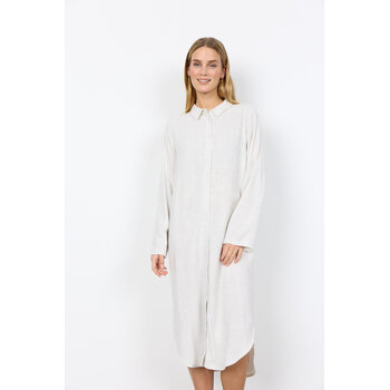 Offwhite Combi Woven Dress Striped