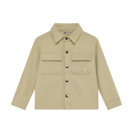 Shirt Jacket Structure Olive Green