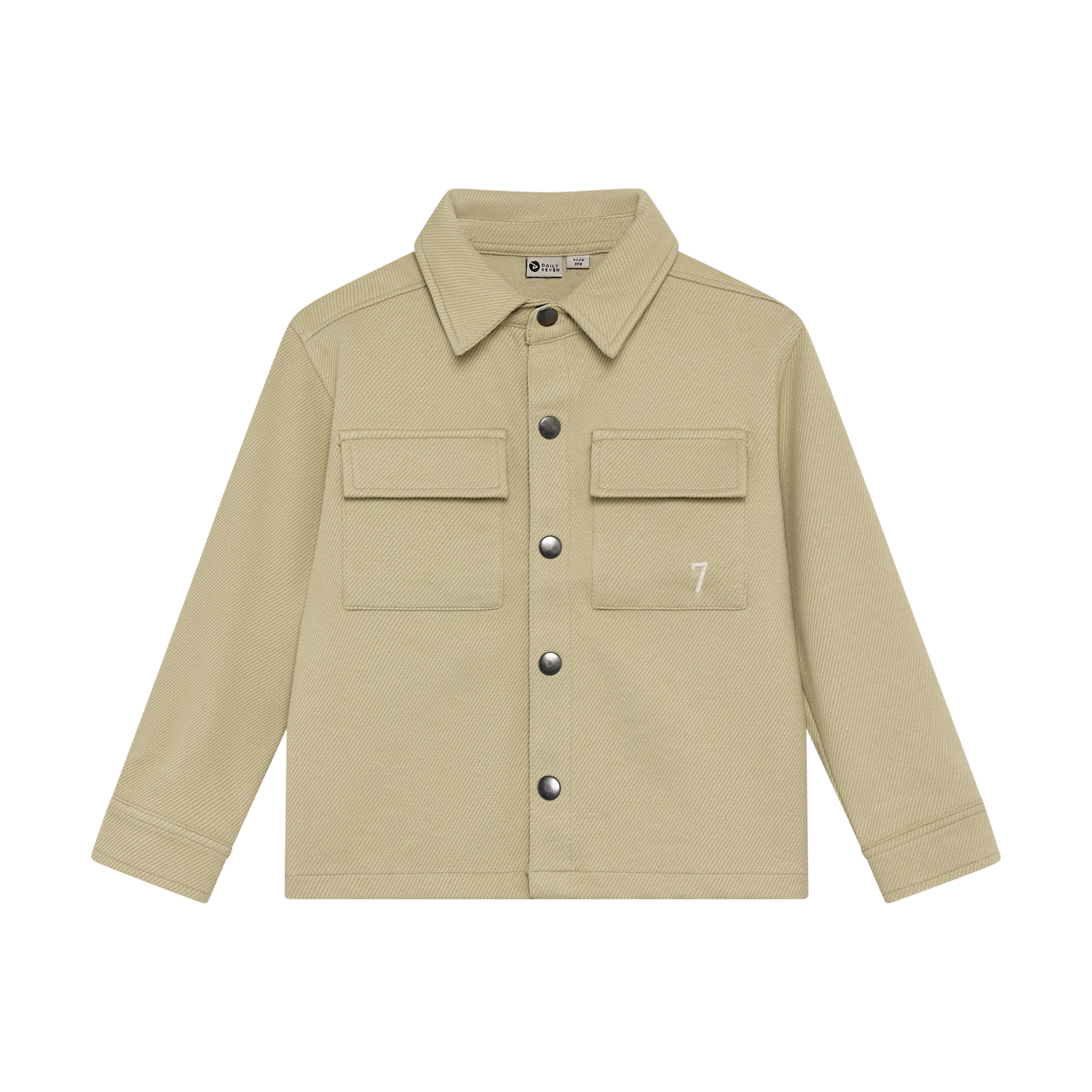 Shirt Jacket Structure Olive Green
